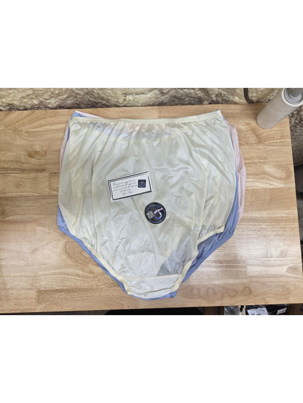 VANITY FAIR PERFECTLY YOURS NYLON HIGH‑WAIST BRIEF 3‑PACK SIZE 8/XL - Picture 2 of 4